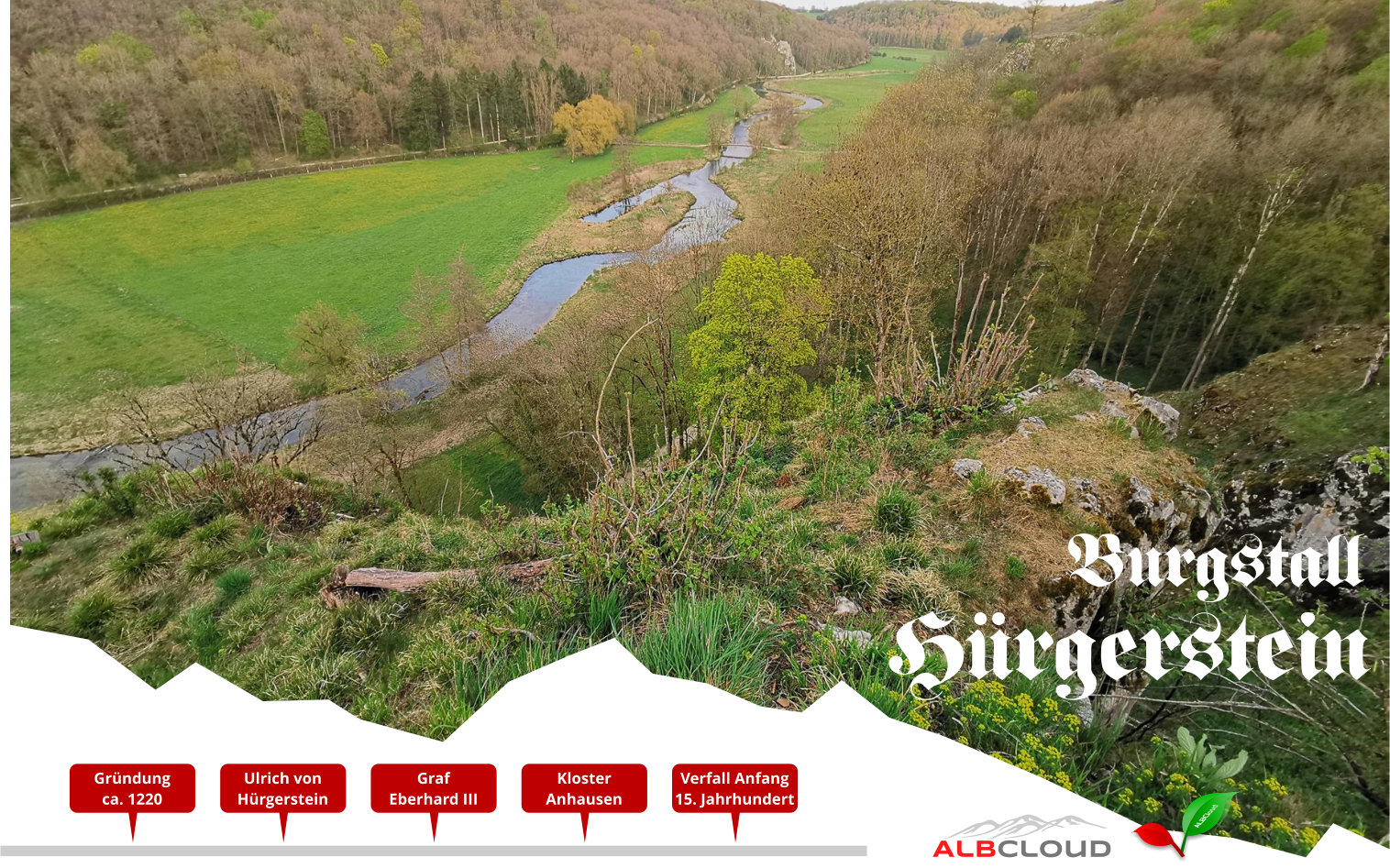 Burgstall Hürgerstein AlbCloud
